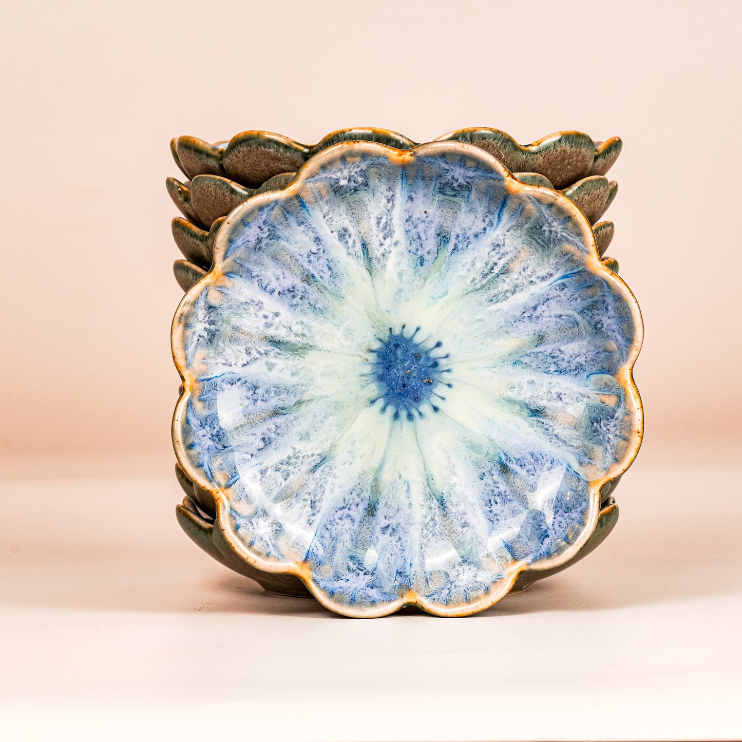 Flower trinket dish